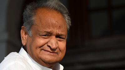 Rajasthan chief minister Ashok Gehlot. (AFP Photo) Rajasthan chief minister Ashok Gehlot. (AFP Photo)