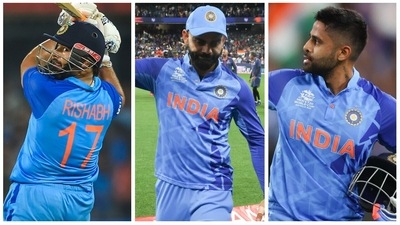 India wicketkeeper-batter Rishabh Pant has named two star players from the England side in his T20I dream team (AP) India wicketkeeper-batter Rishabh Pant has named two star players from the England side in his T20I dream team (AP)