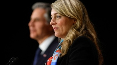 China-Canada Relations: Canada's Foreign Minister Melanie Joly is seen. (Reuters)