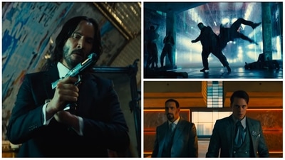 Keanu Reeves is back in John Wick Chapter 4. Keanu Reeves is back in John Wick Chapter 4.