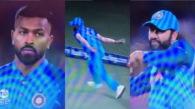 Hardik Pandya; Mohammed Shami; Rohit Sharma Hardik Pandya; Mohammed Shami; Rohit Sharma