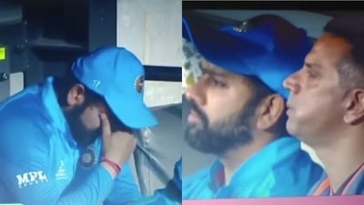 Rohit Sharma left in tears Rohit Sharma left in tears