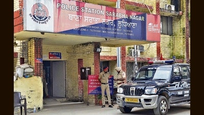 Cop was found dead in the room designated to store seized property at the Sarabha Nagar police station. (Harvinder Singh/HT) Cop was found dead in the room designated to store seized property at the Sarabha Nagar police station. (Harvinder Singh/HT)