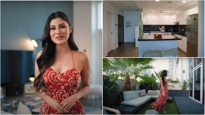 Mouni Roy has opened the doors to her beautiful home. Mouni Roy has opened the doors to her beautiful home.