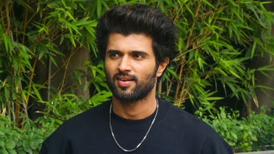 Vijay Deverakonda during promotions of Liger. (PTI) Vijay Deverakonda during promotions of Liger. (PTI)