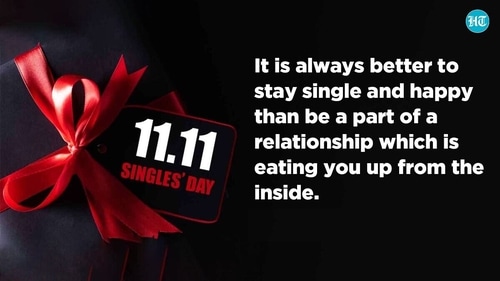 Singles' Day is marked in China as an unofficial holiday. (HT Photo) Singles' Day is marked in China as an unofficial holiday. (HT Photo)