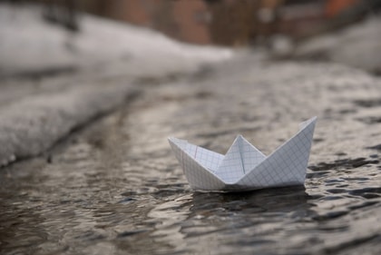 Origami boat (Unsplash) Origami boat (Unsplash)