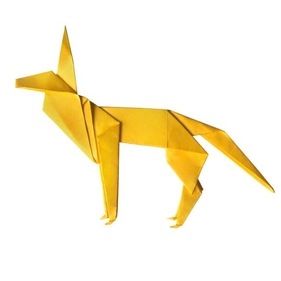 Origami dog (Istockphoto) Origami dog (Istockphoto)
