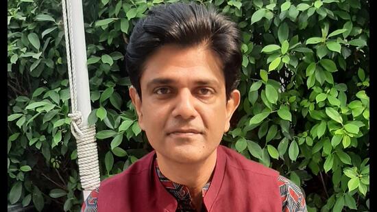 Actor Amit Sial on his visit to Lucknow. (Deep Saxena/HT) Actor Amit Sial on his visit to Lucknow. (Deep Saxena/HT)