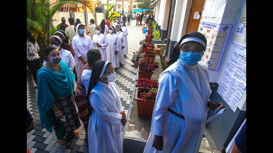 According to the State Election Commission, elections were held in one district panchayat ward, five block panchayat wards, three municipal wards and 20 gram panchayat wards. Bypolls were announced in the wards after the seats fell vacant owing to various reasons. (PTI)