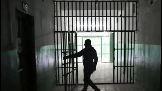 Chandrashekhar is lodged in Mandoli jail. (HT PHOTO)