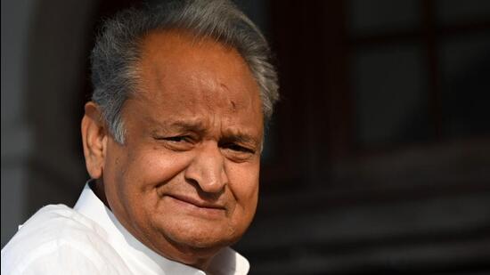 Rajasthan chief minister Ashok Gehlot. (AFP Photo)