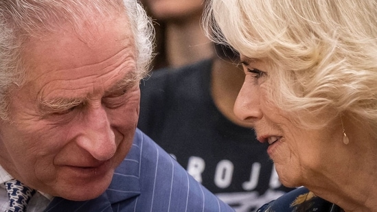 Queen Consort Camilla: Britain's King Charles III and Britain's Camilla, Queen Consort is seen.