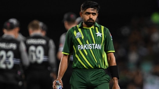 Pakistan captain Babar Azam(AFP)