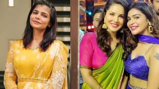 Chinmayi Sripada tweeted about the Oh My Ghost event attended by Sunny Leone and Dharsha Gupta in Chennai. Chinmayi Sripada tweeted about the Oh My Ghost event attended by Sunny Leone and Dharsha Gupta in Chennai.