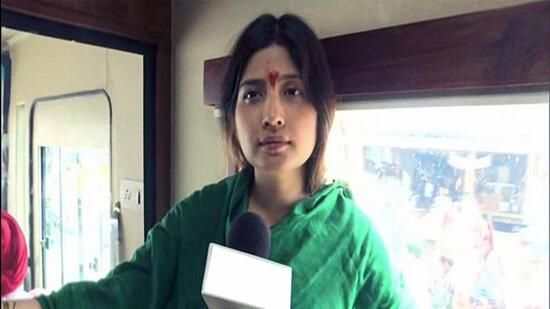 The Samajwadi Party has fielded Dimple Yadav, wife of party chief Akhilesh Yadav, as its candidate for the Mainpuri Lok Sabha bypoll on December 5. (ANI) The Samajwadi Party has fielded Dimple Yadav, wife of party chief Akhilesh Yadav, as its candidate for the Mainpuri Lok Sabha bypoll on December 5. (ANI)