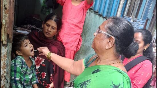 Govandi parents prefer neem leaves to measles shots for kids