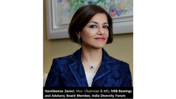 Harshbeena Zaveri, Vice Chairperson and MD of NRB Bearings Ltd and Advisory Board Member, IDF Harshbeena Zaveri, Vice Chairperson and MD of NRB Bearings Ltd and Advisory Board Member, IDF