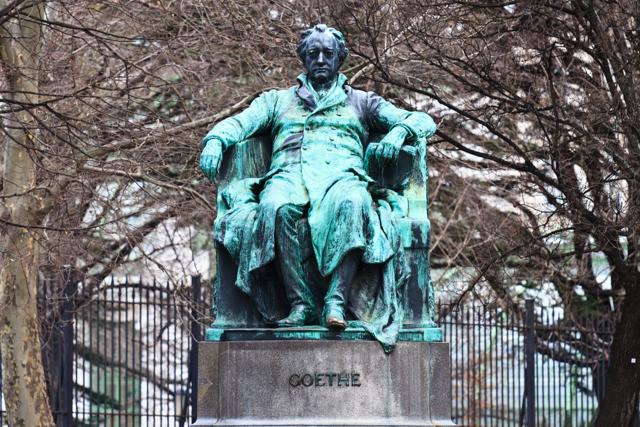 The statue of Johann Wolfgang von Goethe in Vienna, Austria (Shutterstock)
