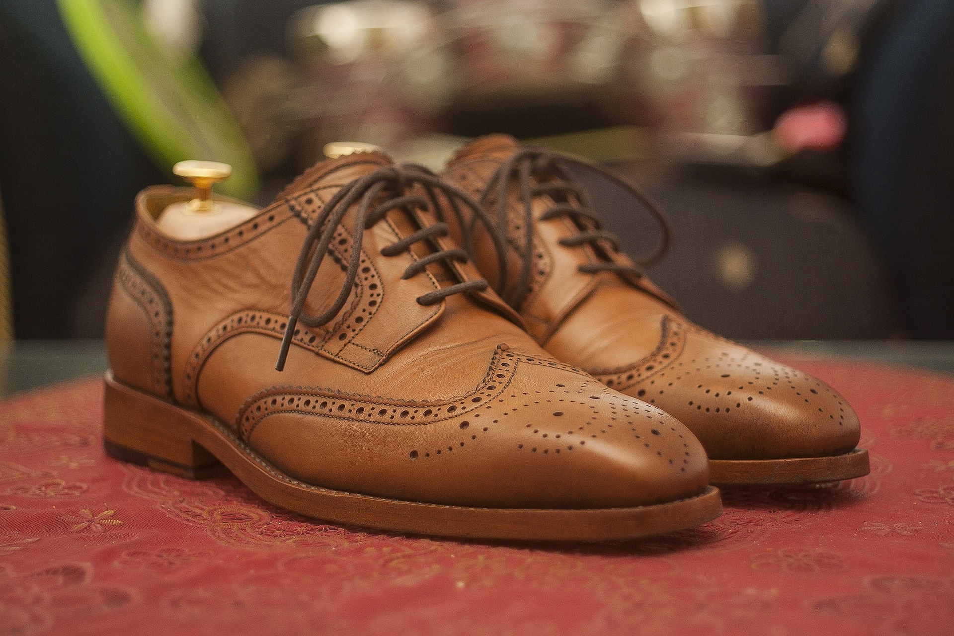 Brogues are durable, chic, low-heeled shoes that have been around since the late 1700s. (Pixabay)