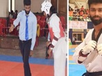 Young Taekwondo athlete, Ameer Vayalar Young Taekwondo athlete, Ameer Vayalar