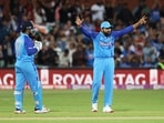 Indian skipper Rohit Sharma and teammate Rishabh Pant(ANI) Indian skipper Rohit Sharma and teammate Rishabh Pant(ANI)