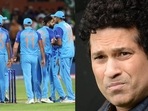 Indian team; Sachin Tendulkar Indian team; Sachin Tendulkar