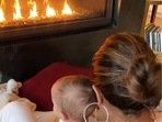 Priyanka Chopra with daughter Malti Marie at their LA home. Priyanka Chopra with daughter Malti Marie at their LA home.