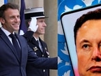French President Emmanuel Macron and Twitter Inc. owner Elon Musk. French President Emmanuel Macron and Twitter Inc. owner Elon Musk.