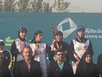A video of an Iranian athlete, archer Parmida Ghasemi has gone viral as she is hailed for her 'courage' to show support for anti-hijab protests in the country.