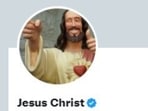 Screenshot of the verified 'Jesus Christ' account - @jesus.