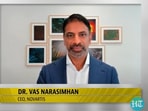 Novartis CEO Vas Narsimhan.