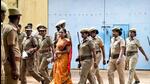 In this file photo Nalini Sriharan (C in orange), who was convicted in the assassination case of former prime minister Rajiv Gandhi, is released from the Vellore Central Prison on a one-month parole to attend her daughter's wedding, in Vellore. (AFP) In this file photo Nalini Sriharan (C in orange), who was convicted in the assassination case of former prime minister Rajiv Gandhi, is released from the Vellore Central Prison on a one-month parole to attend her daughter's wedding, in Vellore. (AFP)