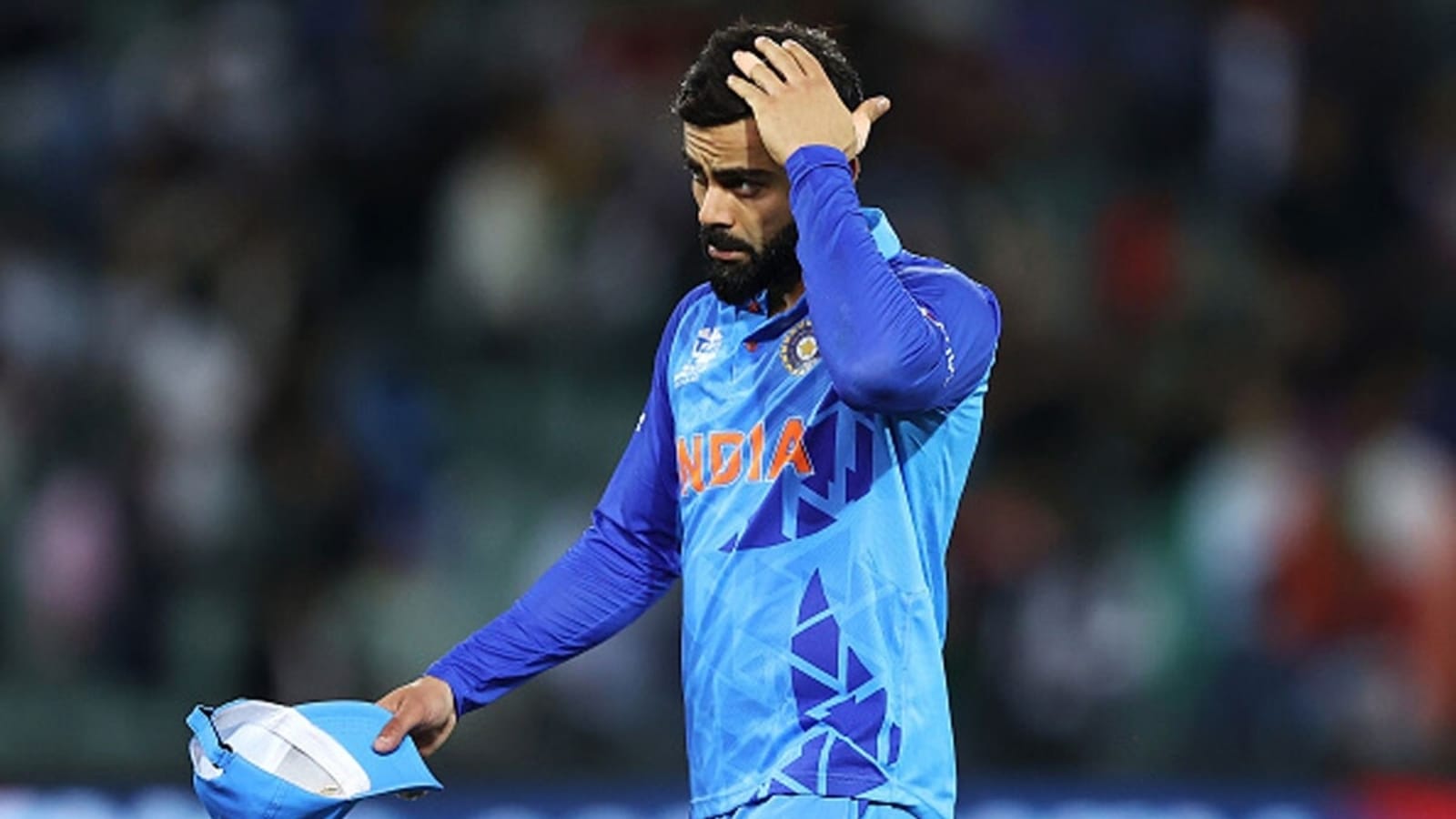 Short of achieving our dream, disappointment in hearts': Kohli ...