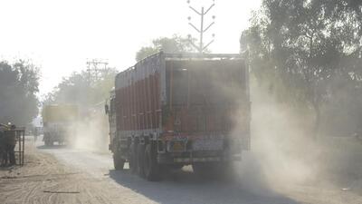 Ghaziabad is among the 16 “non-attainment” cities in the state of Uttar Pradesh and its pollution levels generally remain on the higher side during the onset of winter. (Sakib Ali/ HT) Ghaziabad is among the 16 “non-attainment” cities in the state of Uttar Pradesh and its pollution levels generally remain on the higher side during the onset of winter. (Sakib Ali/ HT)