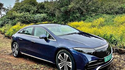 The Mercedes-Benz EQS hits a double whammy with its speed and range The Mercedes-Benz EQS hits a double whammy with its speed and range