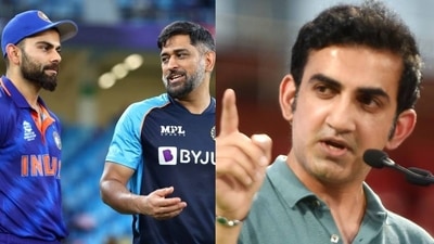MS Dhoni with Virat Kohli; Gautam Gambhir (file photo) MS Dhoni with Virat Kohli; Gautam Gambhir (file photo)