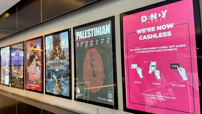 Palestinian film festival cultivates cinema culture with stories of resilience (Twitter/Palfilmfestival) Palestinian film festival cultivates cinema culture with stories of resilience (Twitter/Palfilmfestival)