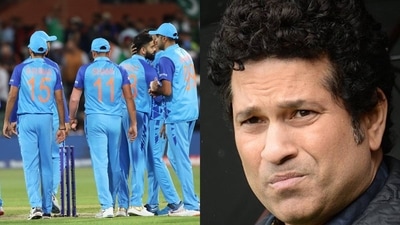 Indian team; Sachin Tendulkar Indian team; Sachin Tendulkar