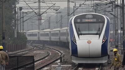 Vande Bharat Express is India's first semi-high speed train. (HT PHOTO) Vande Bharat Express is India's first semi-high speed train. (HT PHOTO)