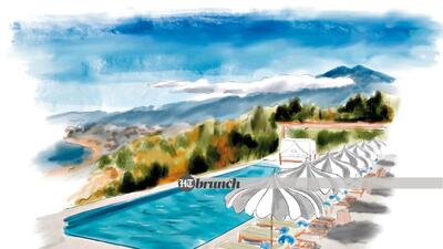 The Four Seasons San Domenico Palace in Taormina Sicily was where the action was in this this season of White Lotus (Aparna Ram) The Four Seasons San Domenico Palace in Taormina Sicily was where the action was in this this season of White Lotus (Aparna Ram)
