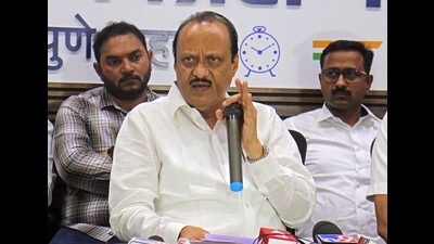 Ajit Pawar on Friday cleared the reason for his absence at the Nationalist Congress Party’s (NCP) convention at Shirdi and other public functions which were held last week (HT FILE PHOTO)