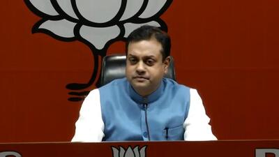 BJP spokesperson Sambit Patra. (HT PHOTO) BJP spokesperson Sambit Patra. (HT PHOTO)