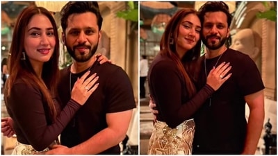 Rahul Vaidya celebrates his wife Disha Parmar's birthday. (Instagram) Rahul Vaidya celebrates his wife Disha Parmar's birthday. (Instagram)