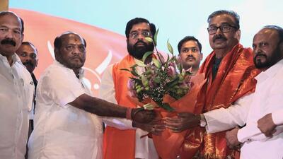 Kiritikar was a four-term MLA and two-term MP and was also a minister during the first Sena-BJP alliance government from 1995 to 99. (HT PHOTO) Kiritikar was a four-term MLA and two-term MP and was also a minister during the first Sena-BJP alliance government from 1995 to 99. (HT PHOTO)