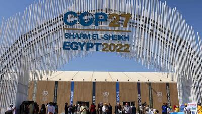 The issue of climate finance has been raised at the Sharm el-Sheikh Climate Change Conference. (AFP) The issue of climate finance has been raised at the Sharm el-Sheikh Climate Change Conference. (AFP)
