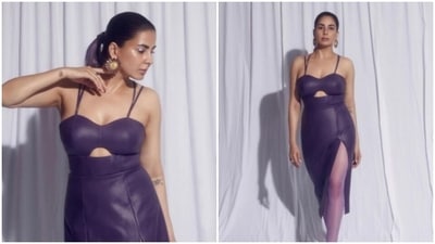 Kirti Kulhari’s fashion diaries are getting better by the day. The actor keeps sharing snippets from her best-dressed diaries on her Instagram profile on a regular basis. From casual attires to giving twist to ethnic ensembles, Kirti’s fashionable looks are droolworthy as well as envy-inducing. A day back, Kirti shared a slew of pictures of herself and gave us major date night fashion goals. (Instagram/@iamkirtikulhari) Kirti Kulhari’s fashion diaries are getting better by the day. The actor keeps sharing snippets from her best-dressed diaries on her Instagram profile on a regular basis. From casual attires to giving twist to ethnic ensembles, Kirti’s fashionable looks are droolworthy as well as envy-inducing. A day back, Kirti shared a slew of pictures of herself and gave us major date night fashion goals. (Instagram/@iamkirtikulhari)