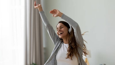 Exercise it off: Turn up the music and dance with the kids, or run through an exercise routine until the surge of energy from your anger is used up. Or spend your energy vacuuming, tidying up or cleaning windows or mirrors. (istockphoto) Exercise it off: Turn up the music and dance with the kids, or run through an exercise routine until the surge of energy from your anger is used up. Or spend your energy vacuuming, tidying up or cleaning windows or mirrors. (istockphoto)
