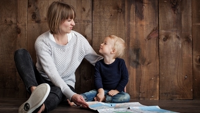 Eye contact: Making eye contact with your child brings you and your child back to reality in difficult moments. You are both humans in need of connection, respect, and love. (pexels) Eye contact: Making eye contact with your child brings you and your child back to reality in difficult moments. You are both humans in need of connection, respect, and love. (pexels)