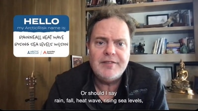 'The Office' actor Rainn Wilson changes name to 'Rainnfall Heat Wave Extreme Winter Wilson’ on social media profiles to raise awareness about melting polar caps amid COP 27. (Twitter/Rainn Wilson)